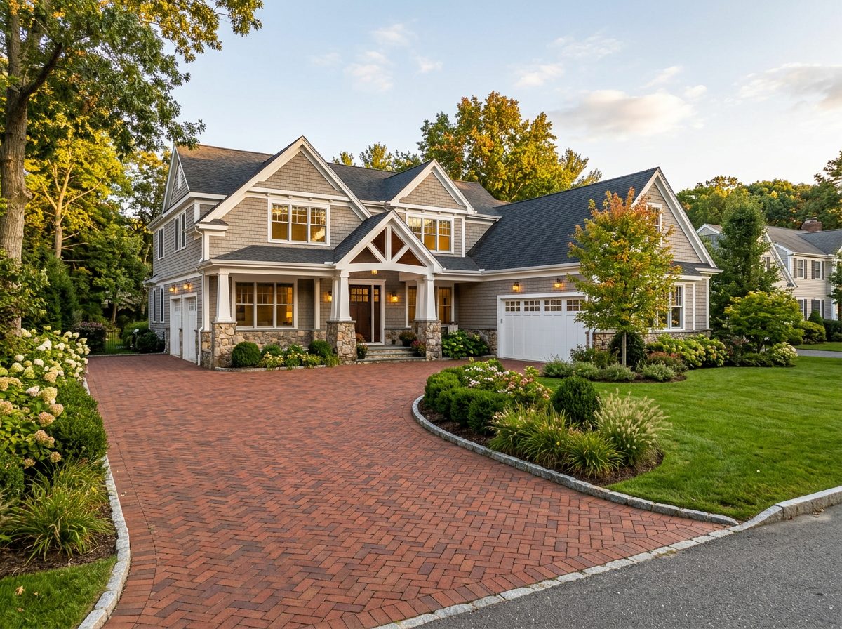Paver Driveway & Walkway